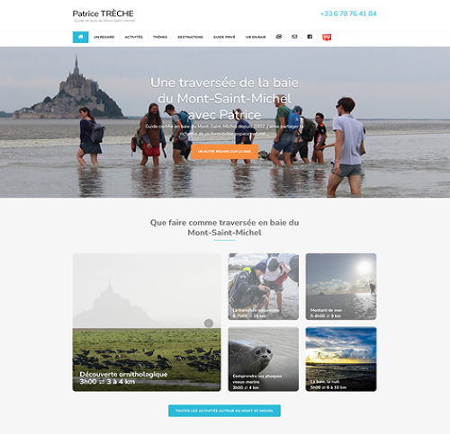 Patrice Trèche - guide en baie du Mont Saint-Michel
